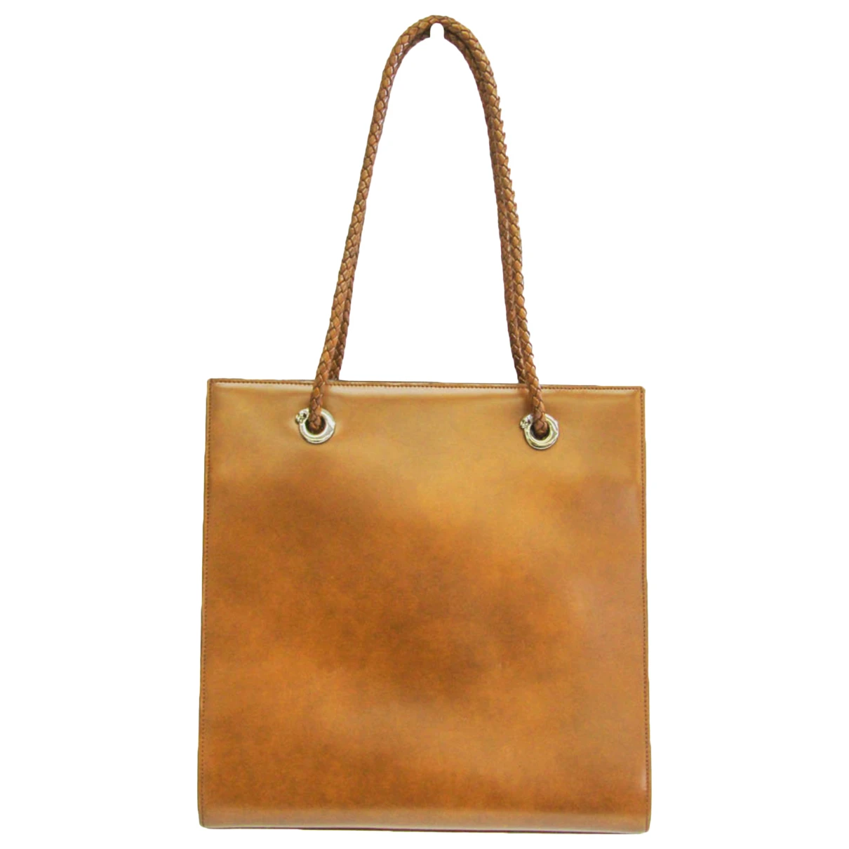 Pre-owned Cartier Leather Tote In Brown