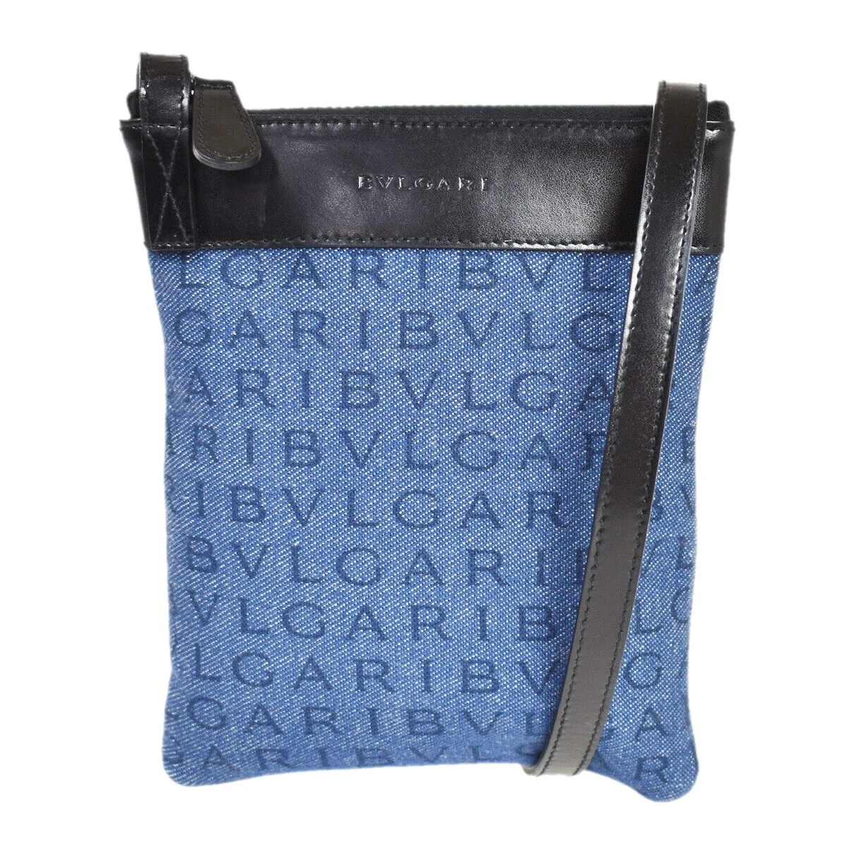 Pre-owned Bvlgari Handbag In Blue
