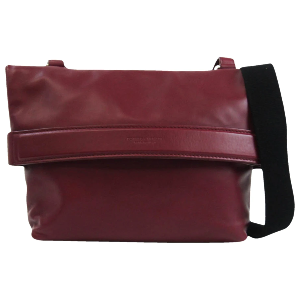 Pre-owned Bottega Veneta Leather Handbag In Red