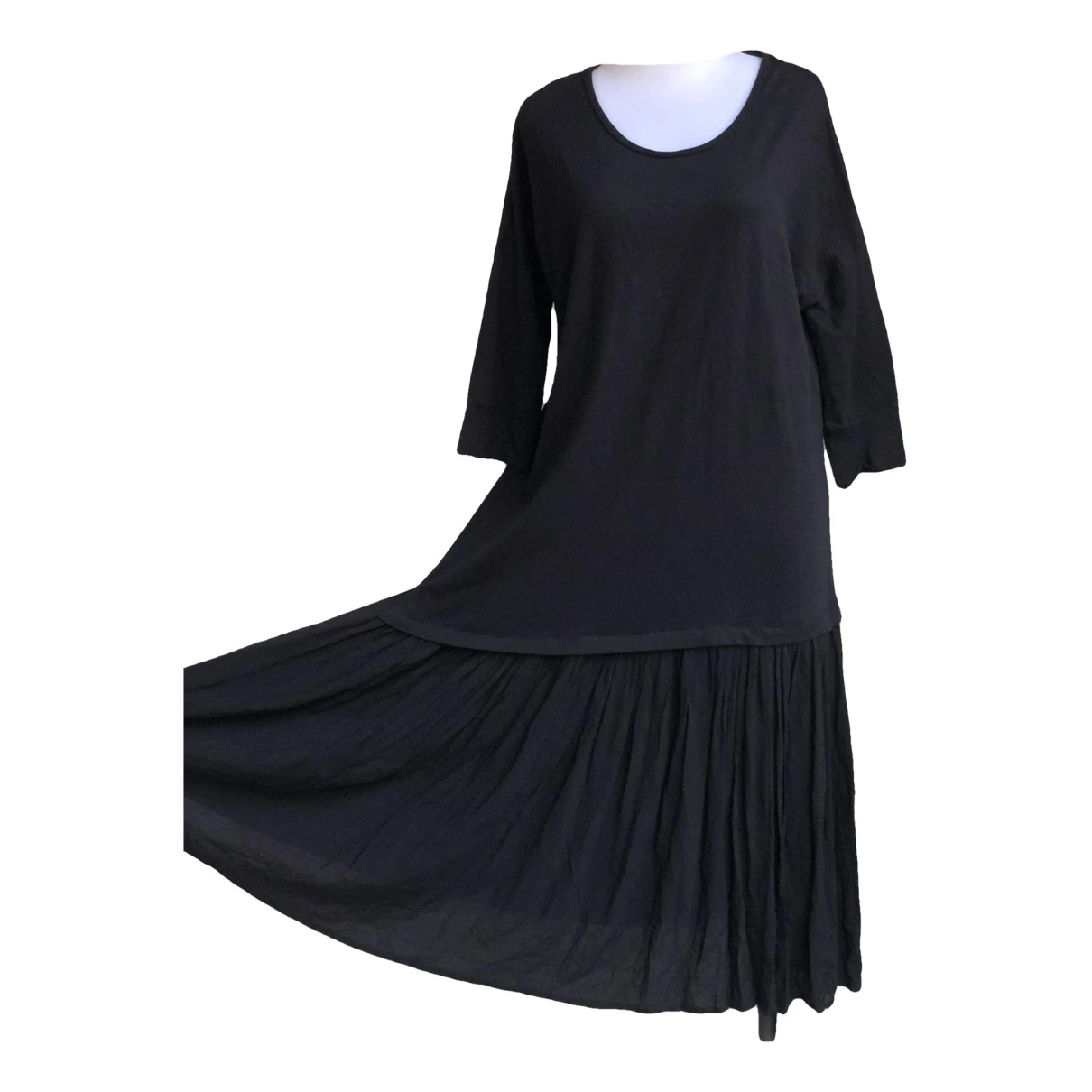 Pre-owned Y's Mid-length Dress In Black