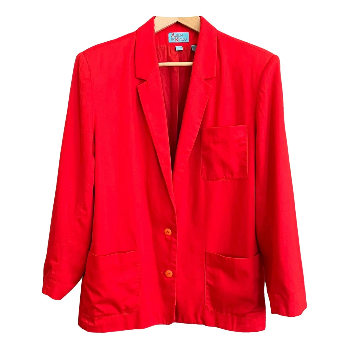 Pre-owned Kenzo Blazer In Red