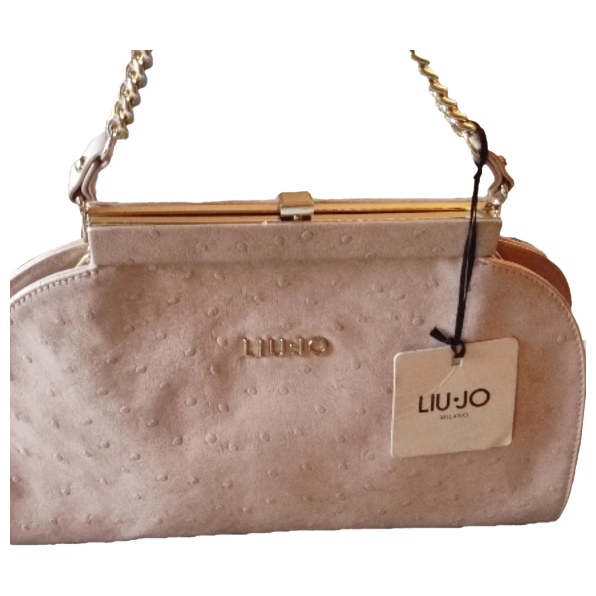 Pre-owned Liujo Vegan Leather Handbag In Pink