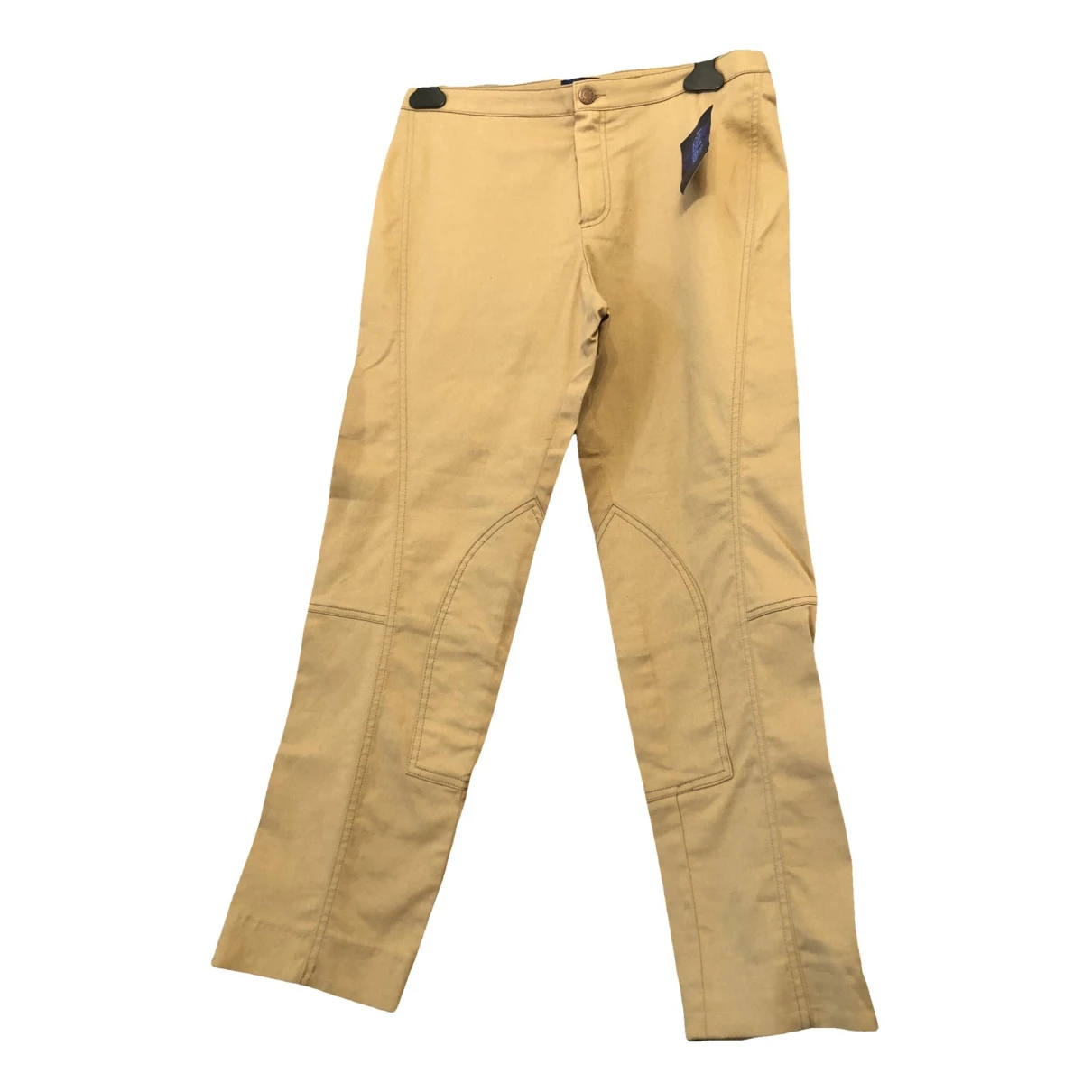 Pre-owned Kenzo Trousers In Camel