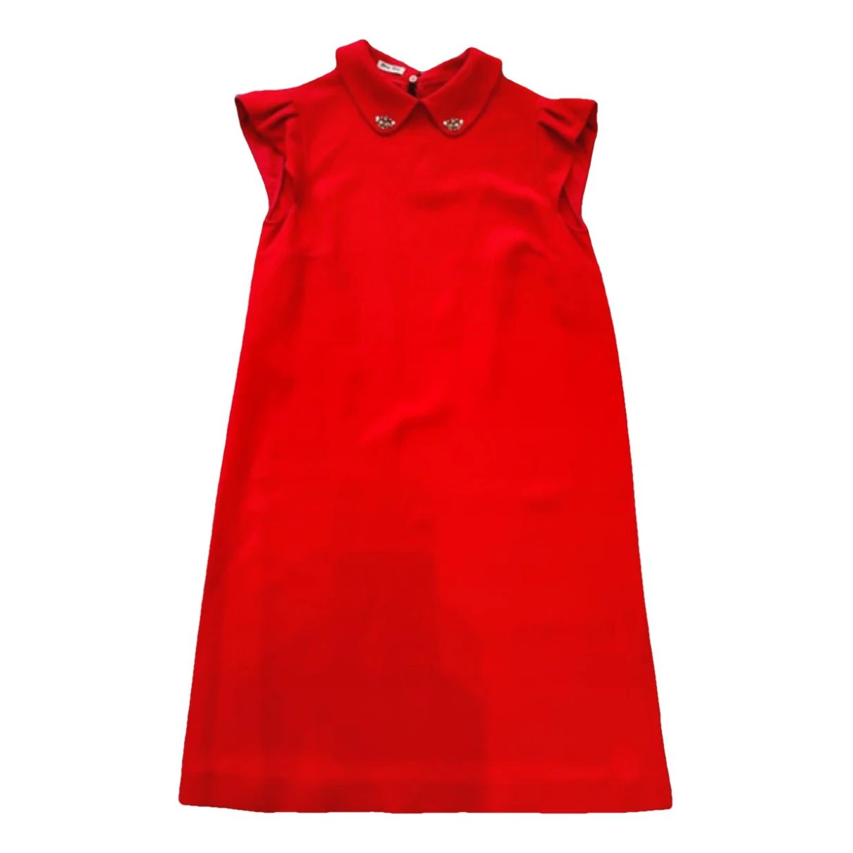 Pre-owned Miu Miu Dress In Red
