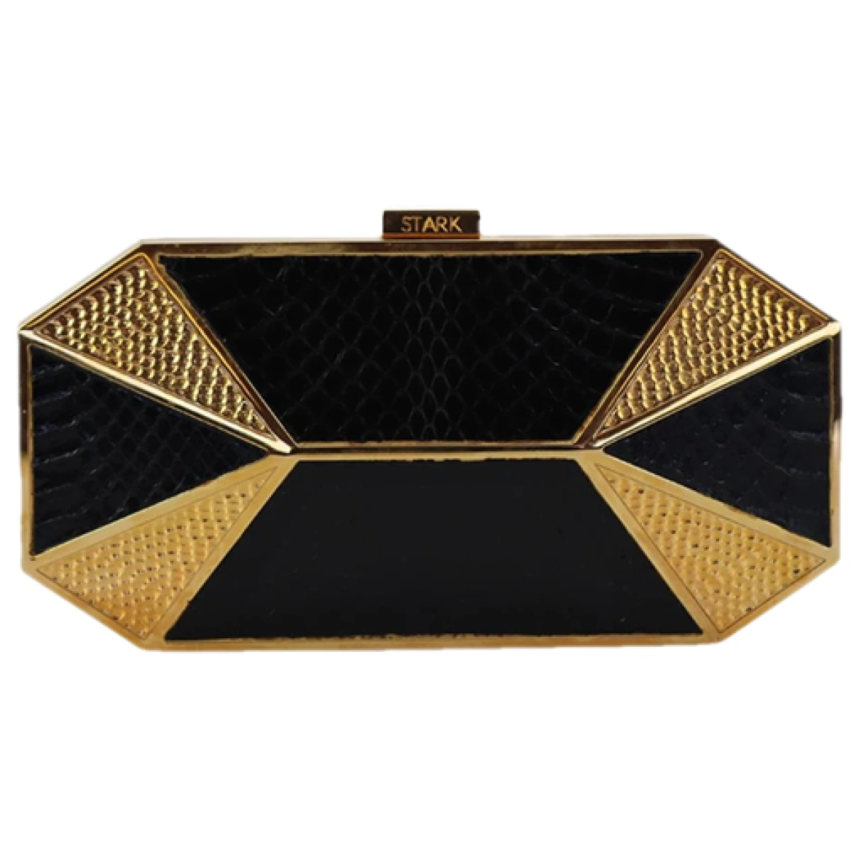Pre-owned Stark Leather Clutch Bag In Multicolour