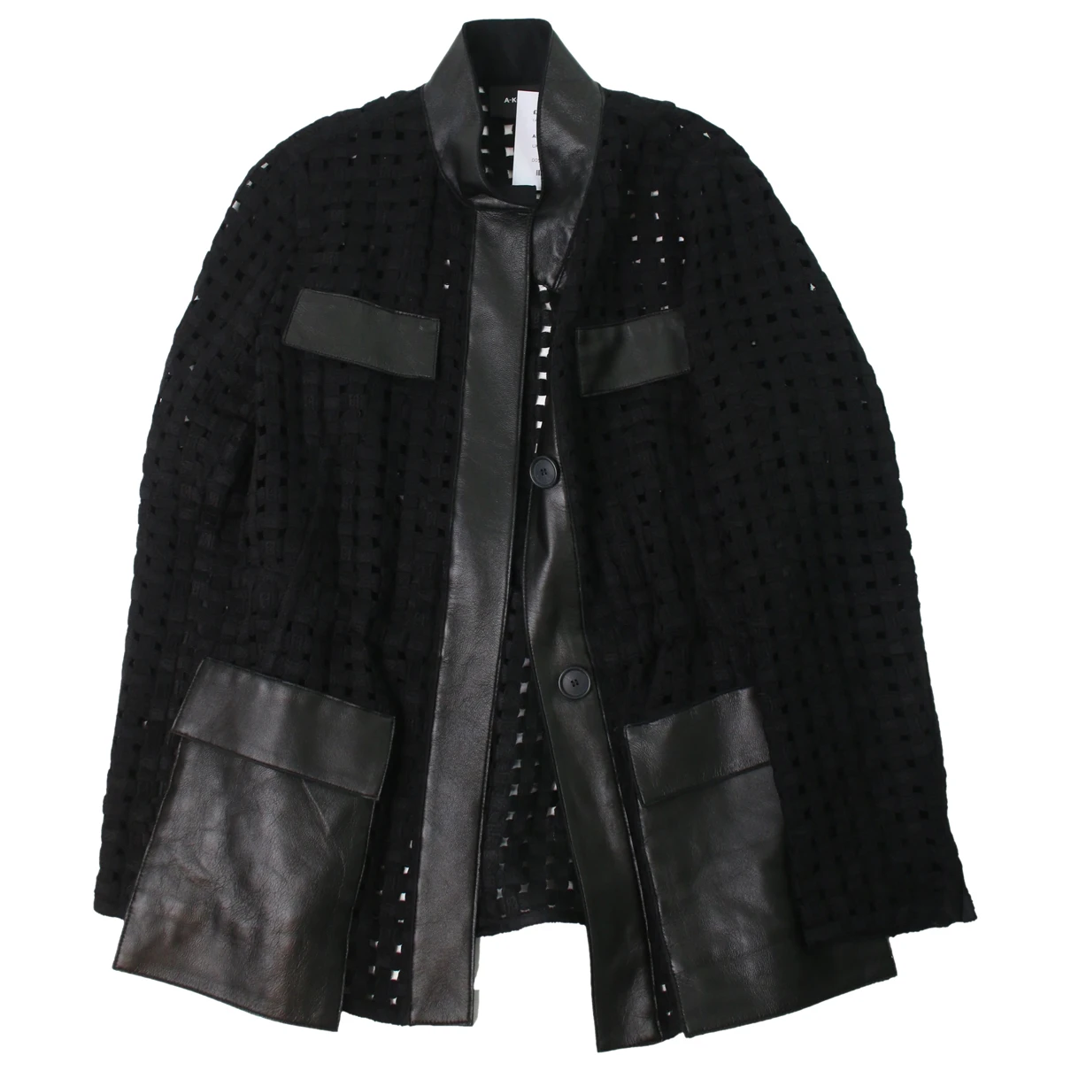Pre-owned Akris Wool Jacket In Black