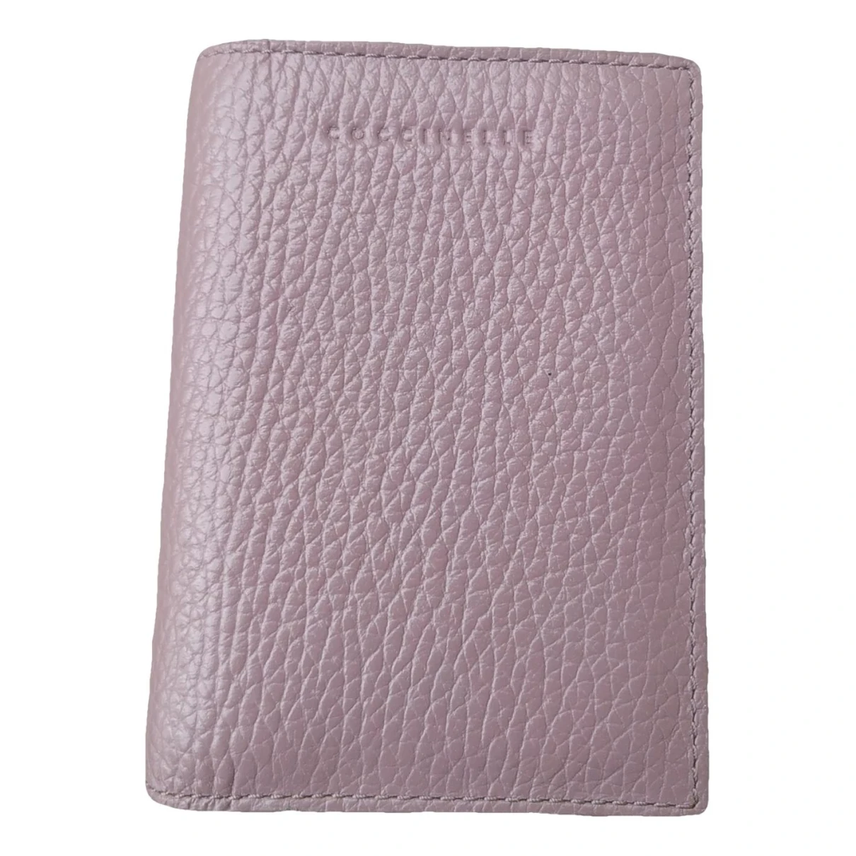 Pre-owned Coccinelle Leather Wallet In Purple