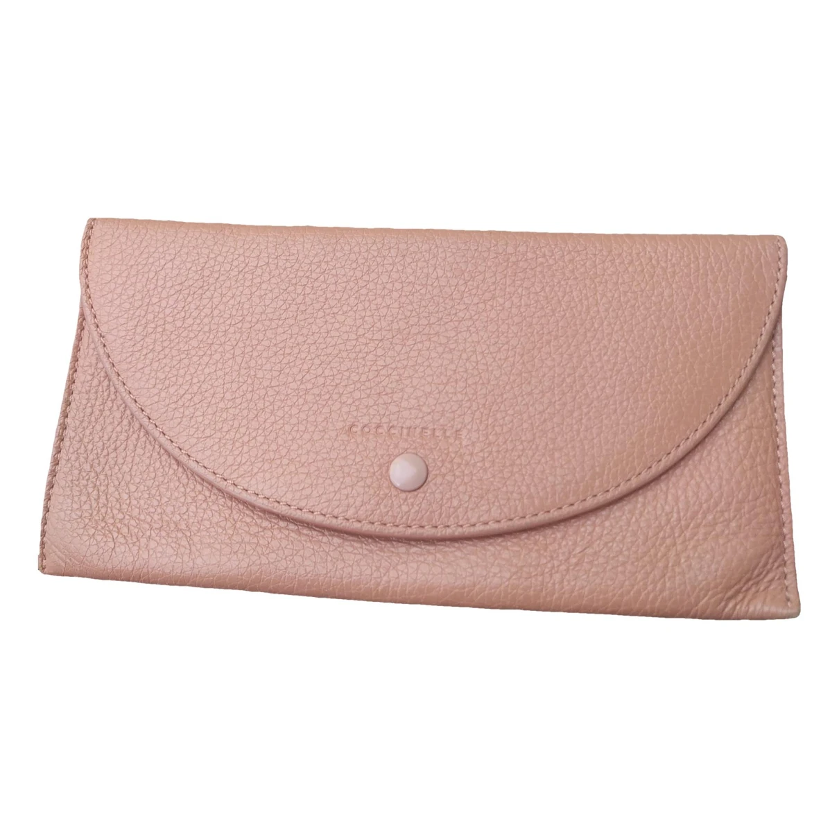 Pre-owned Coccinelle Leather Wallet In Pink