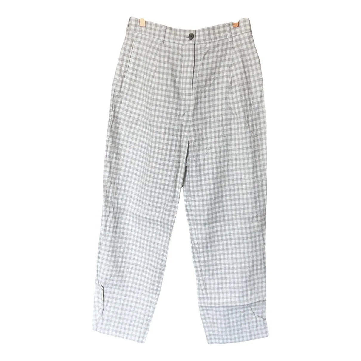 Pre-owned Acne Studios Trousers In White