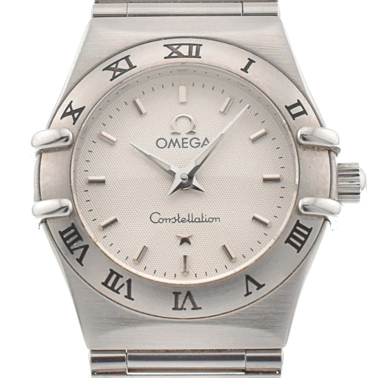 Pre-owned Omega Constellation Watch In Silver