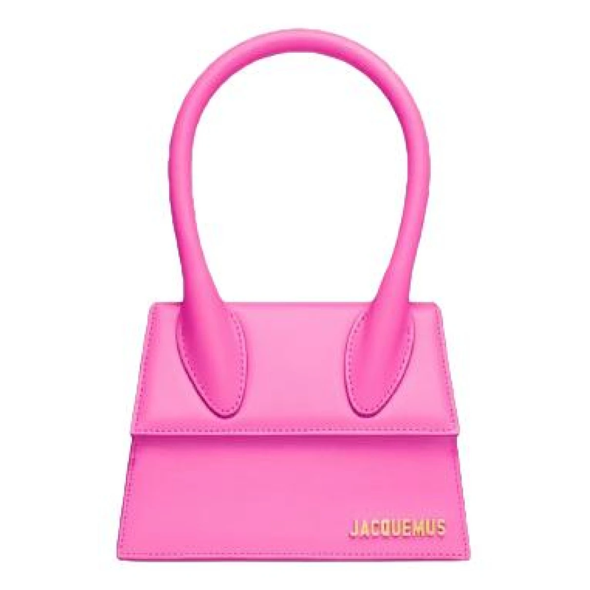 Pre-owned Jacquemus Chiquito Leather Handbag In Pink