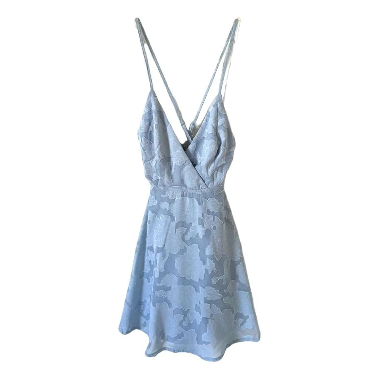Pre-owned Lulus Mini Dress In Blue
