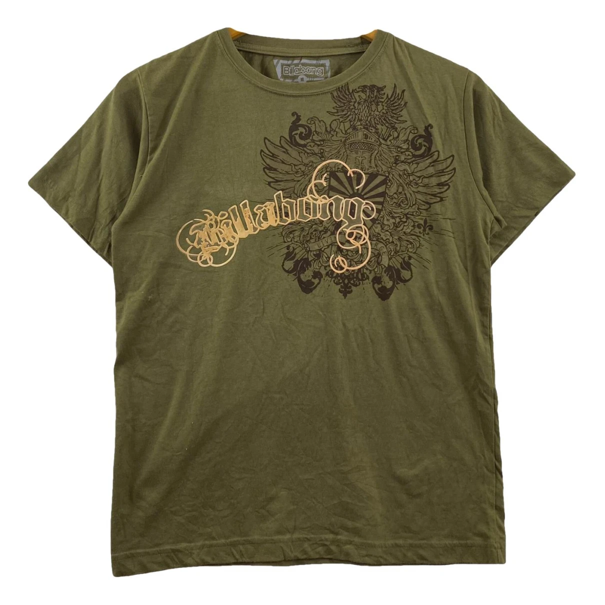 Pre-owned Billabong T-shirt In Green