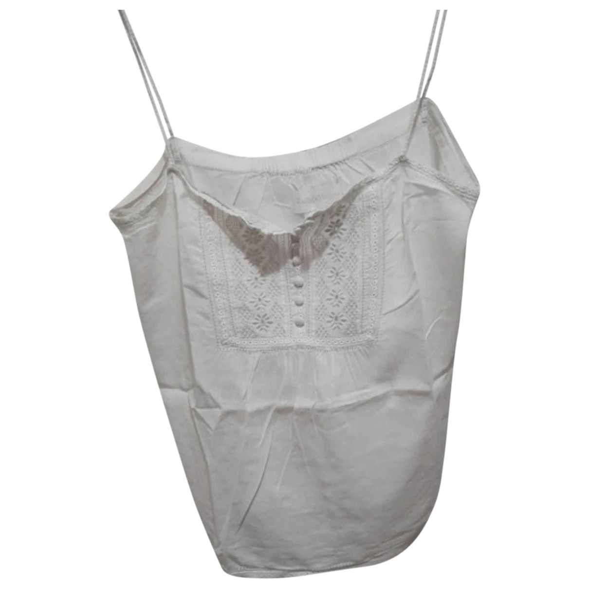 Pre-owned Zadig & Voltaire Corset In White