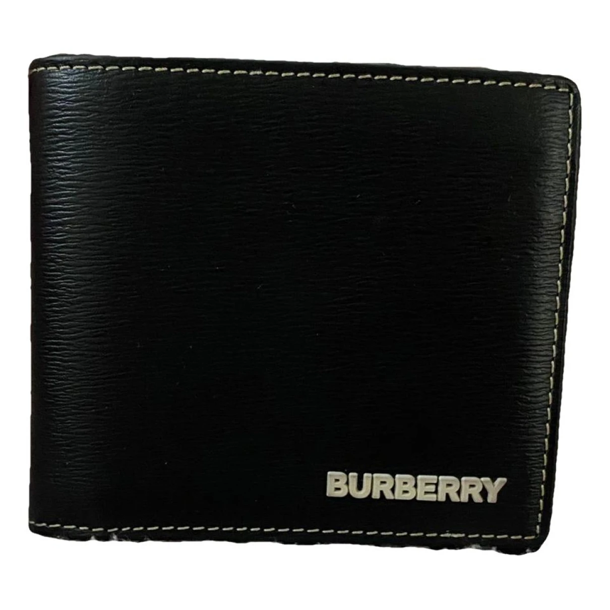 Pre-owned Burberry Leather Small Bag In Black