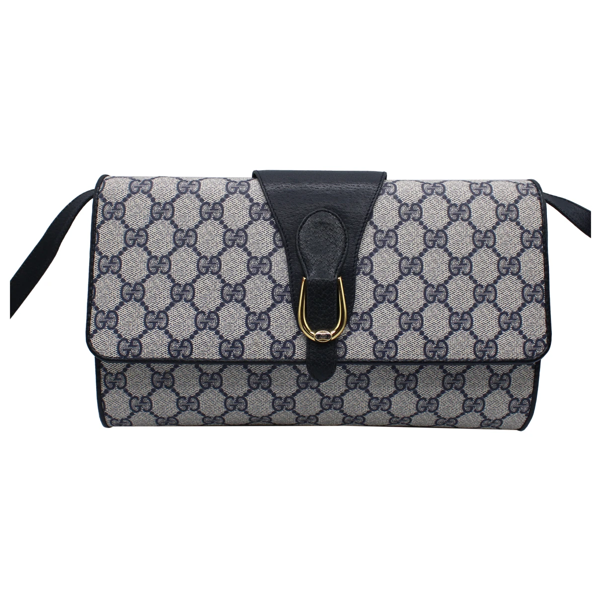 Pre-owned Gucci Ophidia Cloth Crossbody Bag In Blue