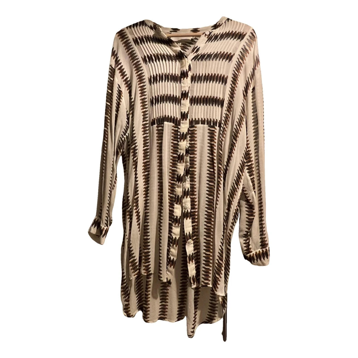 Pre-owned Munthe Tunic In Beige