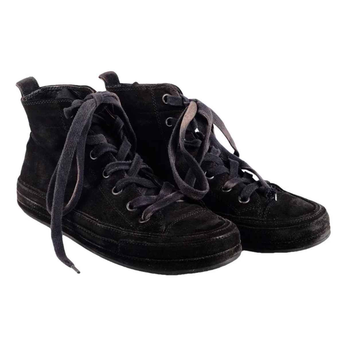 Pre-owned Ann Demeulemeester Trainers In Black