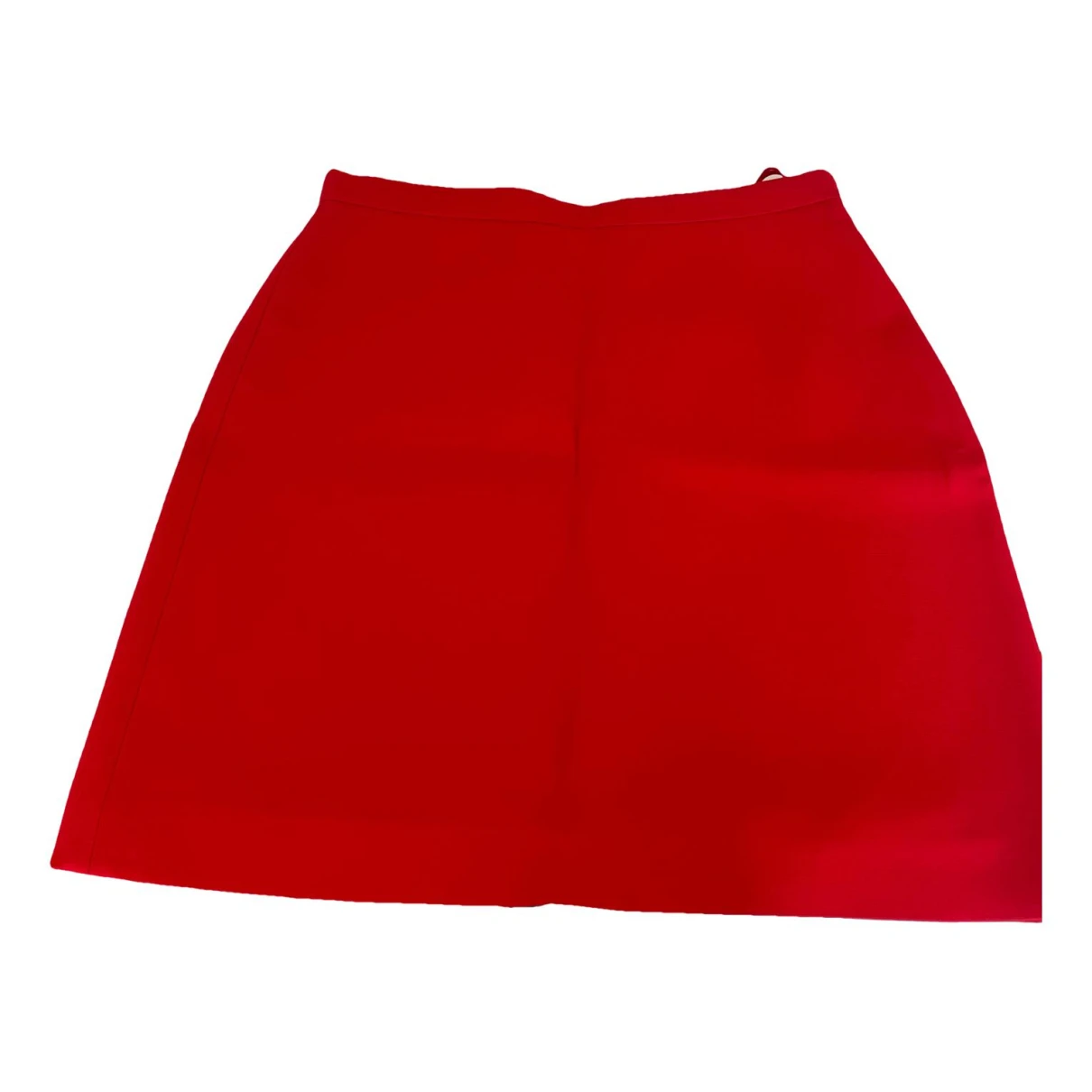 Pre-owned Gucci Wool Mid-length Skirt In Red