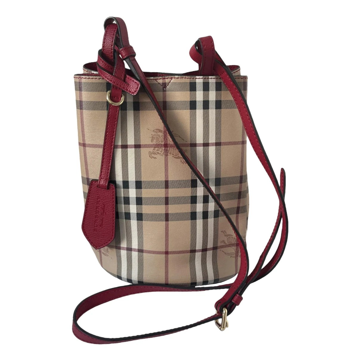 Pre-owned Burberry Crossbody Bag In Multicolour