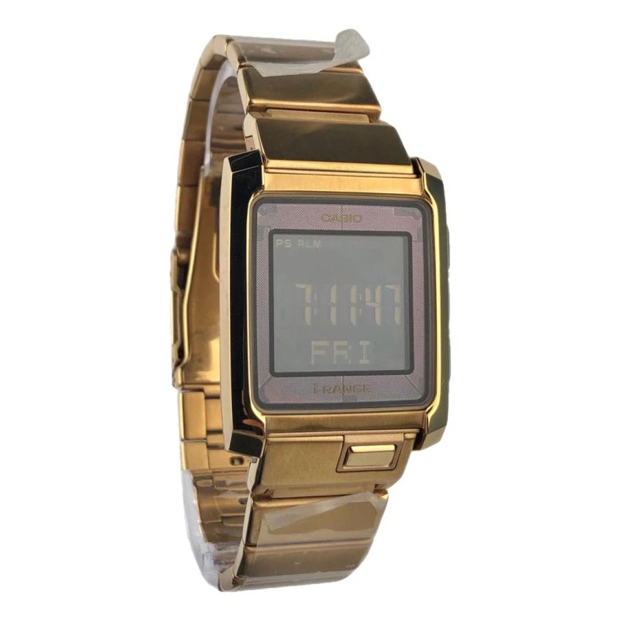 Pre-owned Casio Watch In Gold