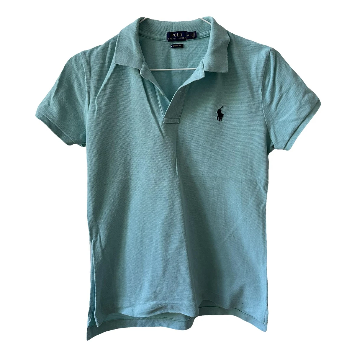 Pre-owned Polo Ralph Lauren Polo In Turquoise