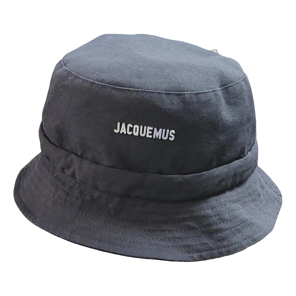 Pre-owned Jacquemus Le Bob Gadjo Hat In Black