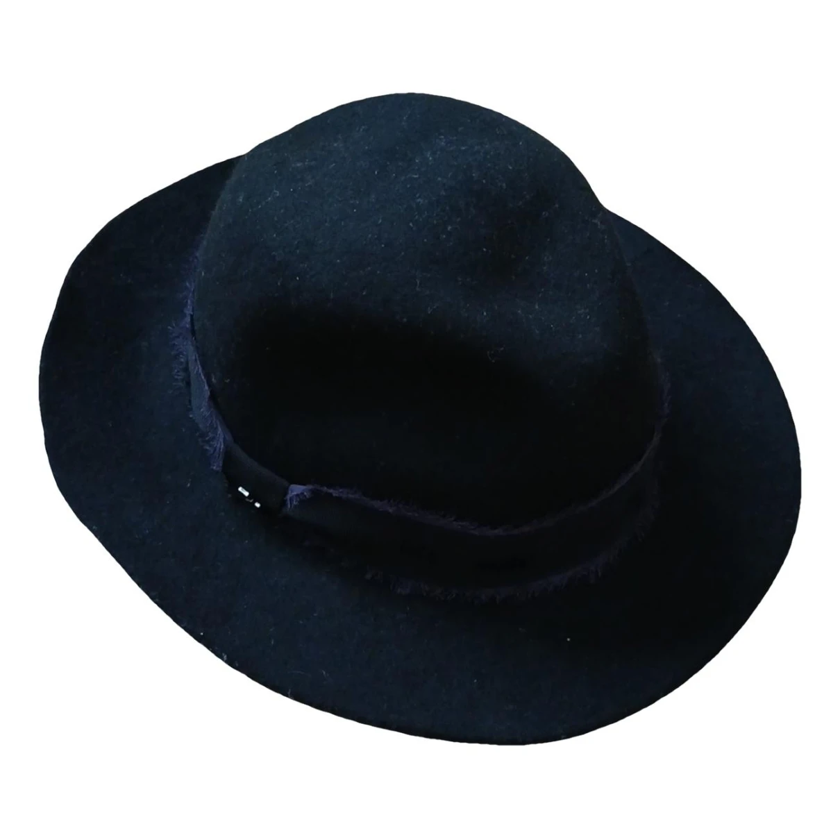 Pre-owned Zadig & Voltaire Wool Hat In Black