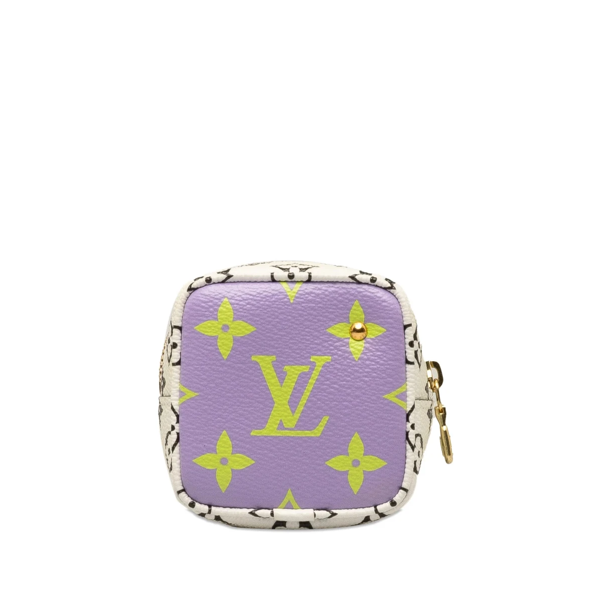 Pre-owned Louis Vuitton Cloth Purse In Purple
