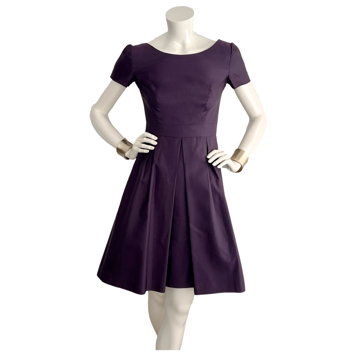 Pre-owned Prada Silk Dress In Other