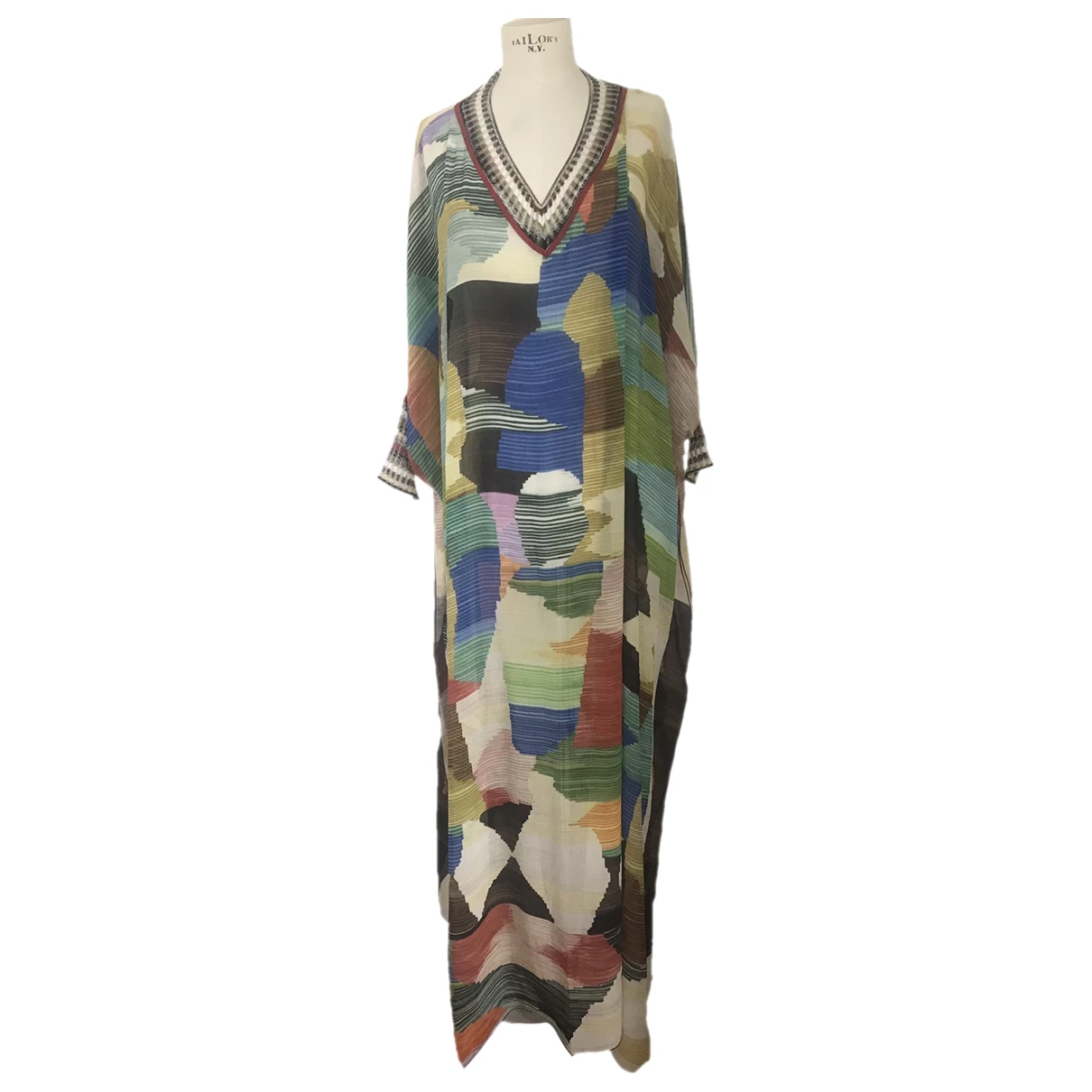 Pre-owned Missoni Silk Maxi Dress In Other