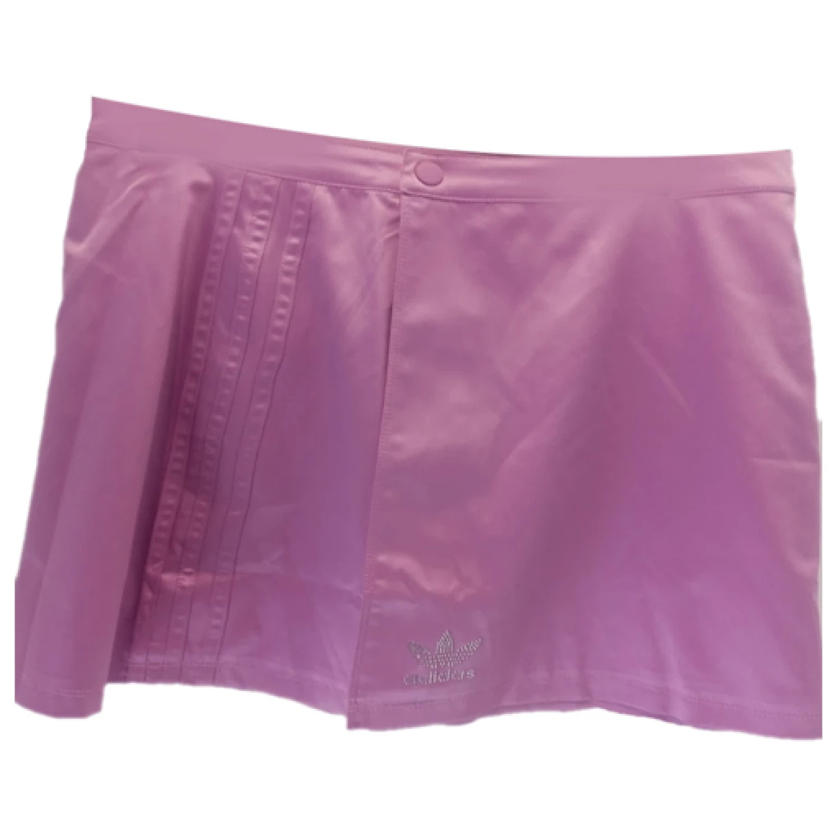 Pre-owned Adidas Originals Mid-length Skirt In Pink