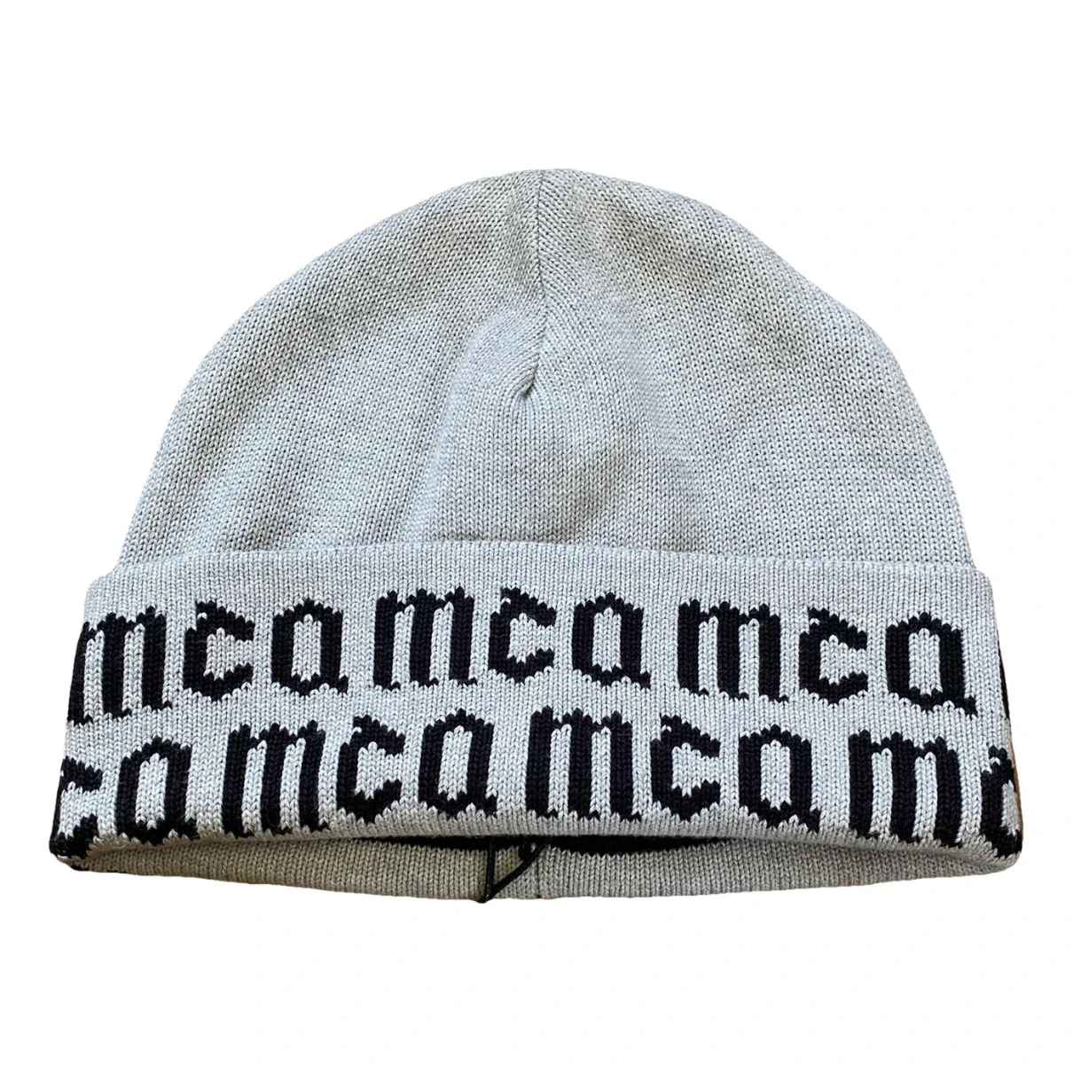 Pre-owned Mcq By Alexander Mcqueen Wool Hat In Grey