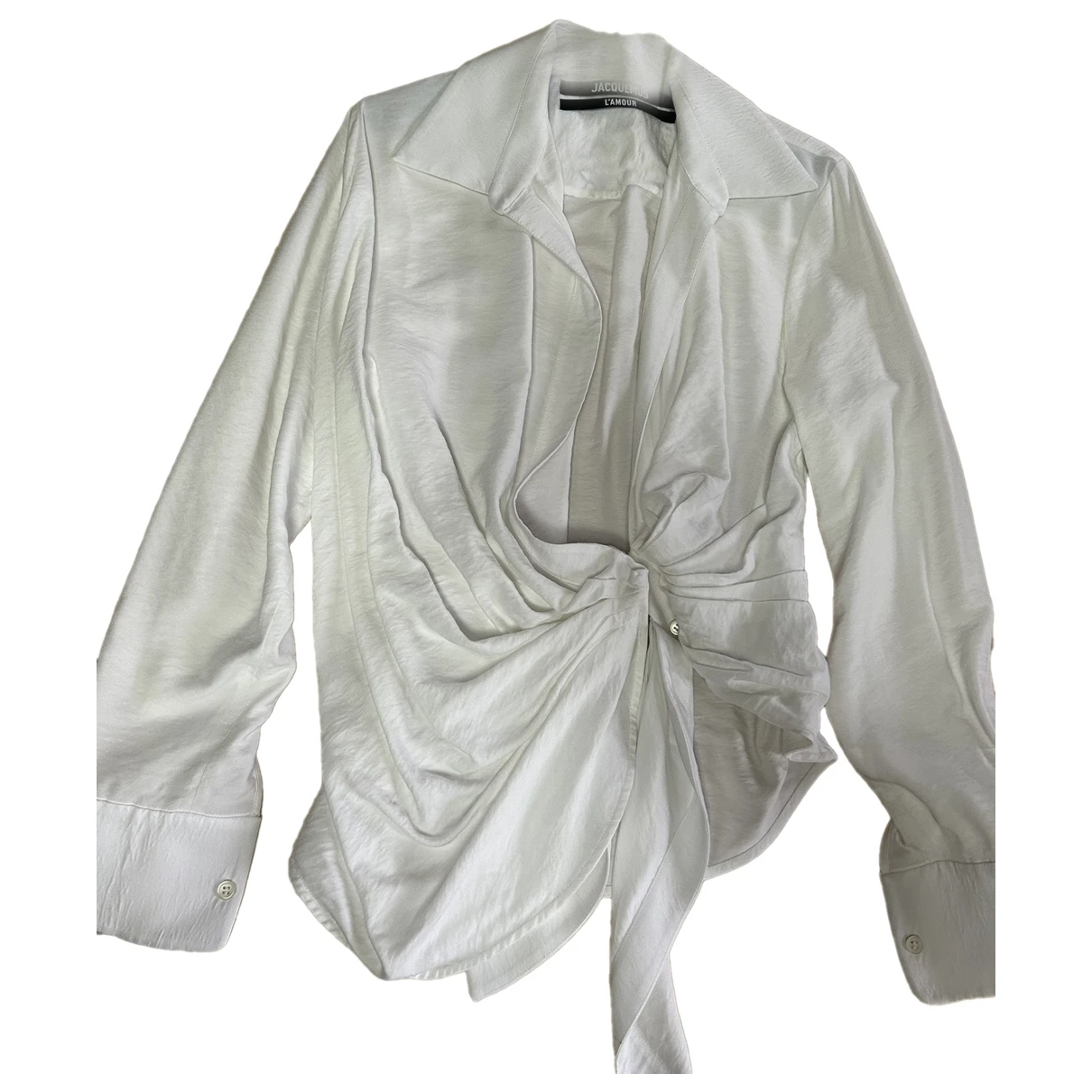Pre-owned Jacquemus L'amour Shirt In White