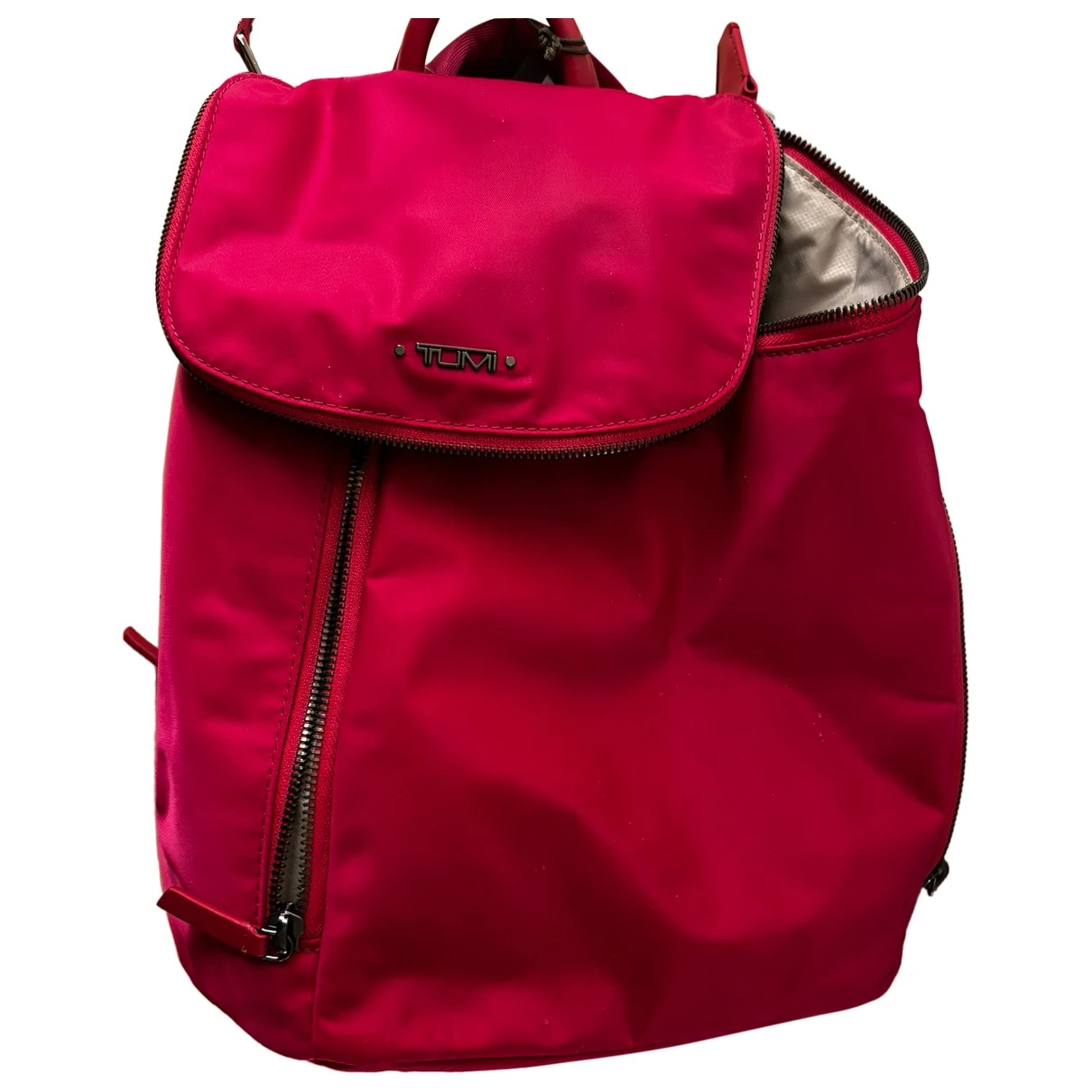 Pre-owned Tumi Backpack In Pink