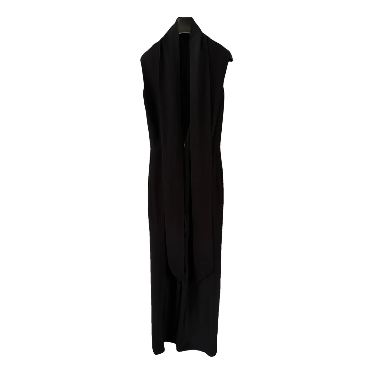 Pre-owned Celine Silk Jumpsuit In Black