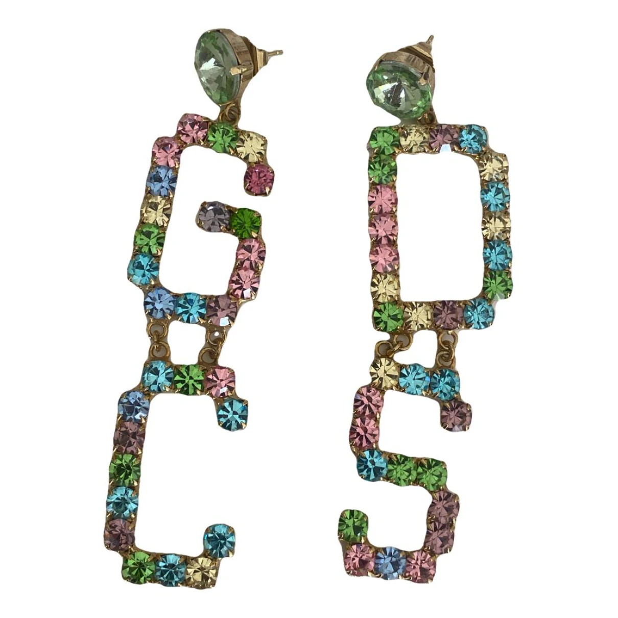 Pre-owned Gcds Earrings In Multicolour