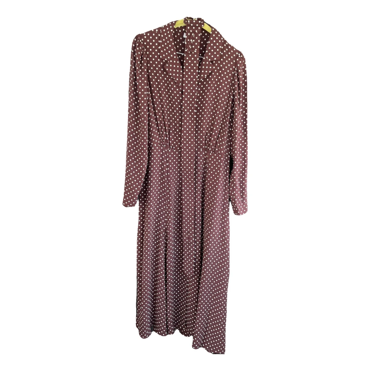 Pre-owned Ghost London Mid-length Dress In Brown