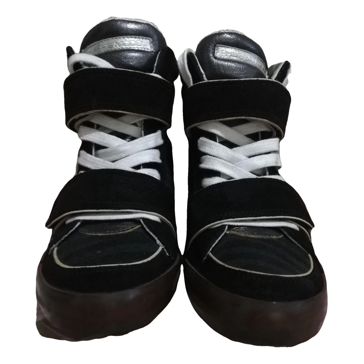 Pre-owned Philippe Model Lace Ups In Black