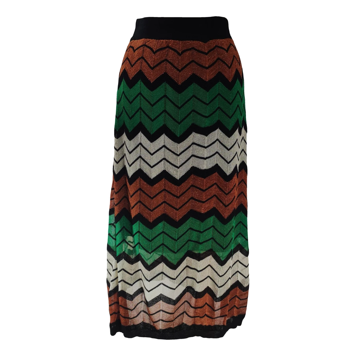 Pre-owned Second Female Mid-length Skirt In Multicolour