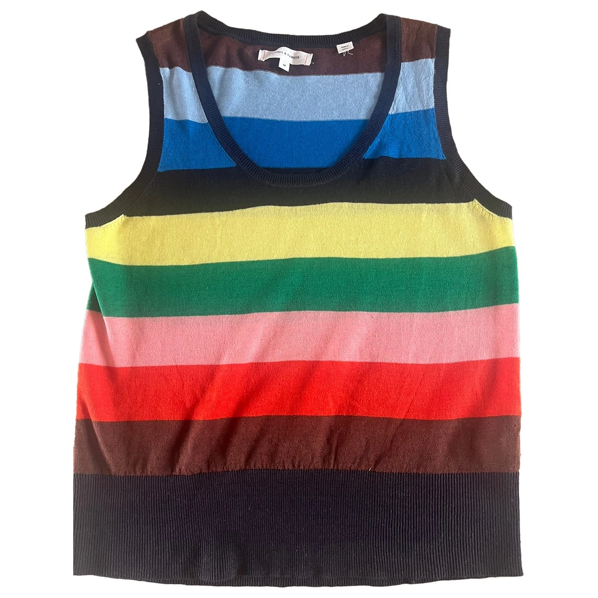 Pre-owned Chinti & Parker Vest In Multicolour