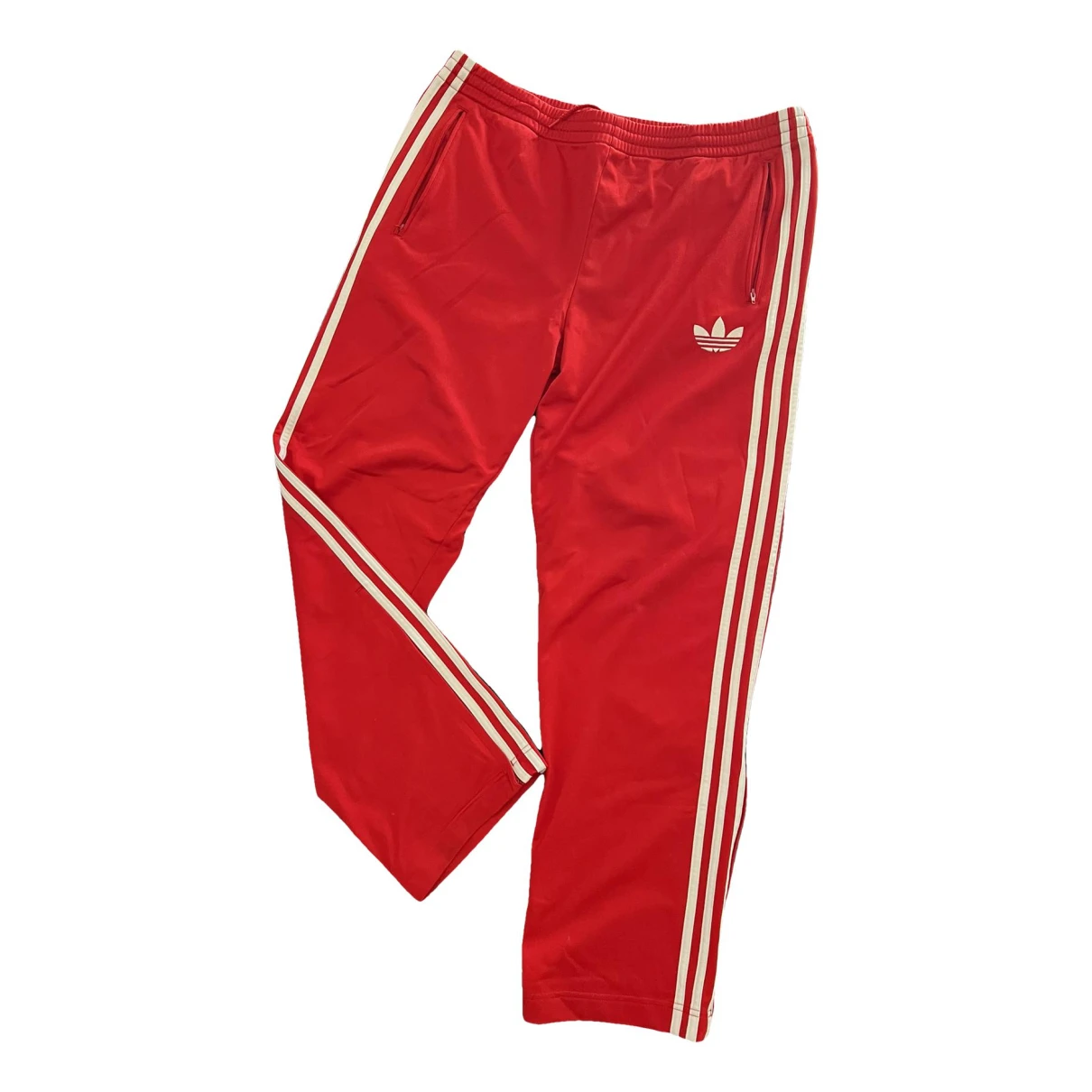 Pre-owned Adidas Originals Trousers In Red