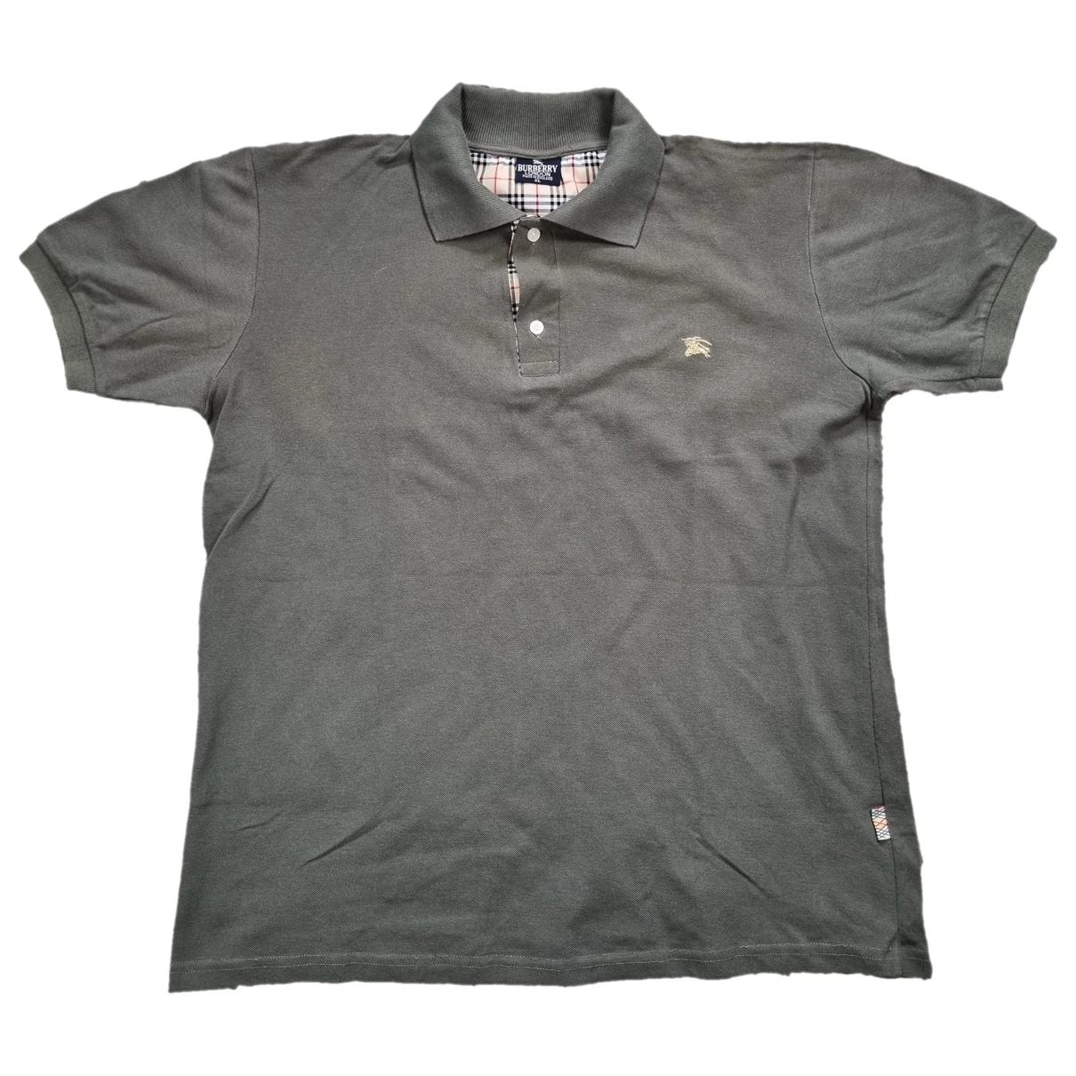 Pre-owned Burberry Polo Shirt In Khaki