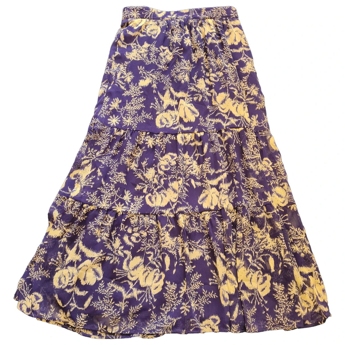 Pre-owned Ba&sh Mid-length Skirt In Purple