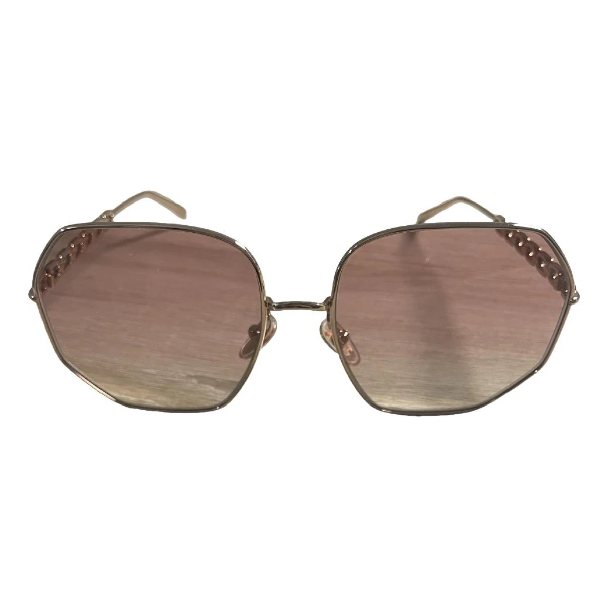 Pre-owned Louis Vuitton Oversized Sunglasses In Pink