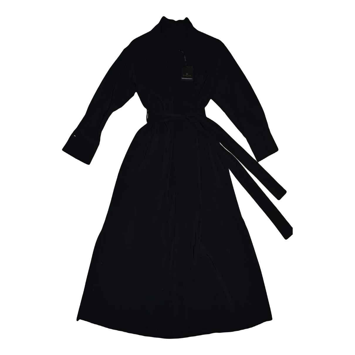 Pre-owned Massimo Dutti Mid-length Dress In Black