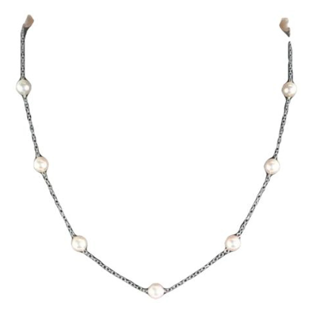 Pre-owned Mikimoto White Gold Necklace
