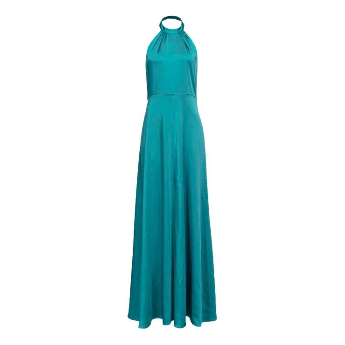 Pre-owned Pinko Dress In Turquoise