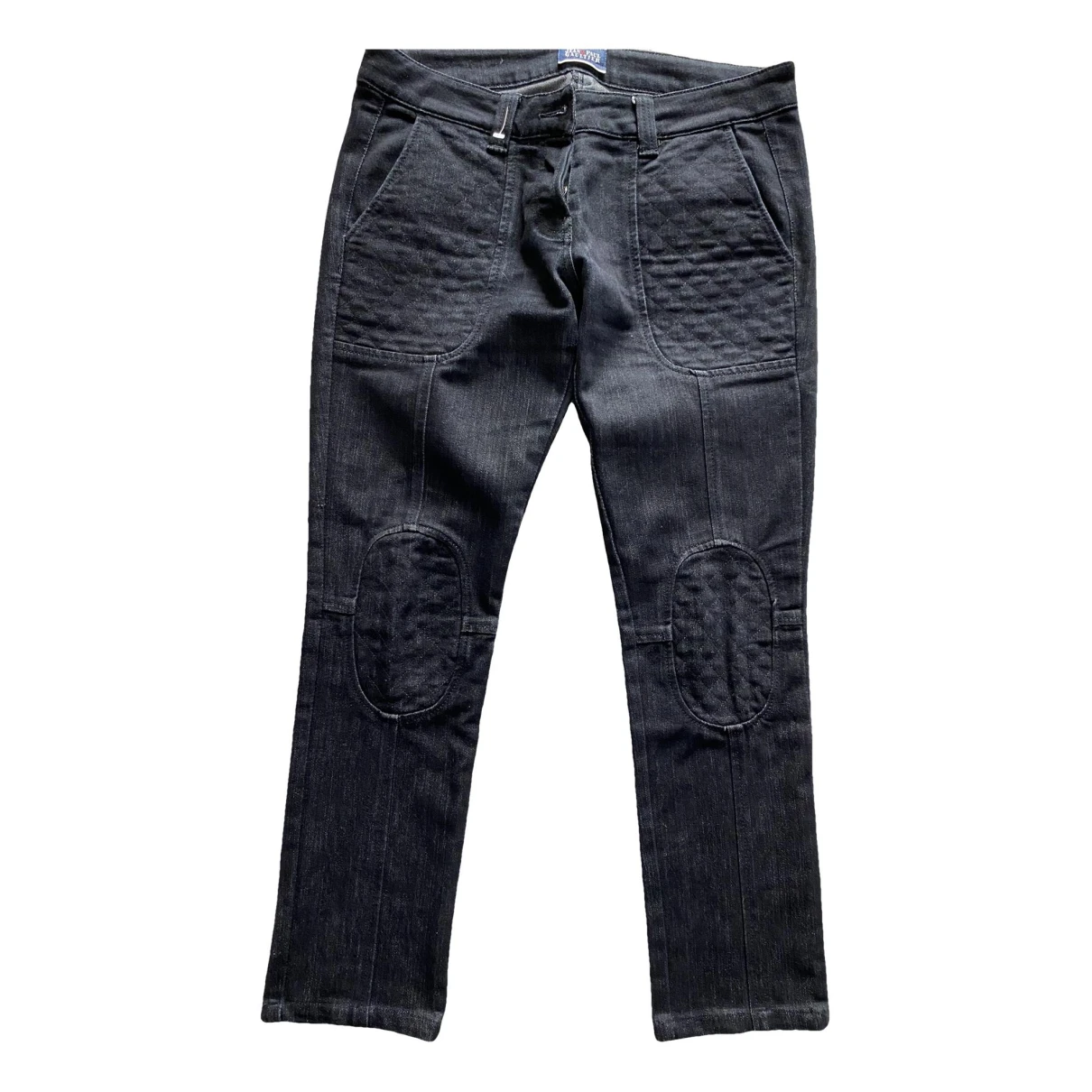 Pre-owned Jean Paul Gaultier Jeans In Black