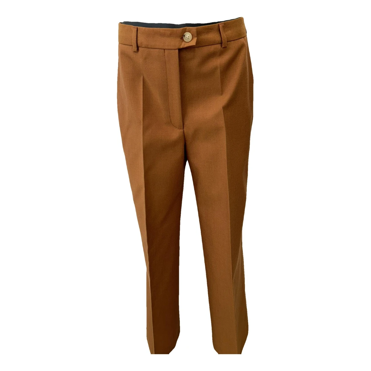 Pre-owned Acne Studios Wool Straight Pants In Other